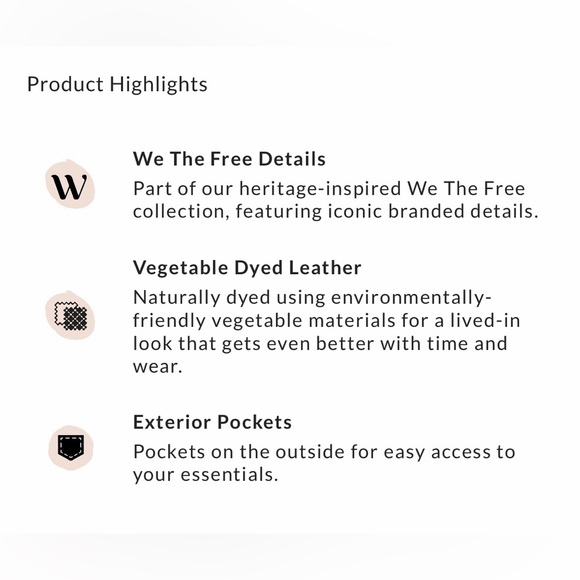 ▪️NWT Free People Dixon Crossbody in Desert Taupe - Picture 7 of 12